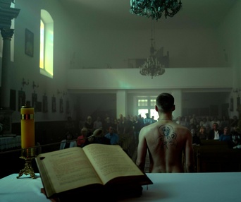 Une scène du film Corpus Christi