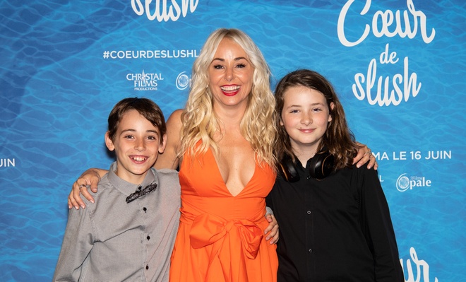 Images de la première du film <em >Coeur de slush</em>