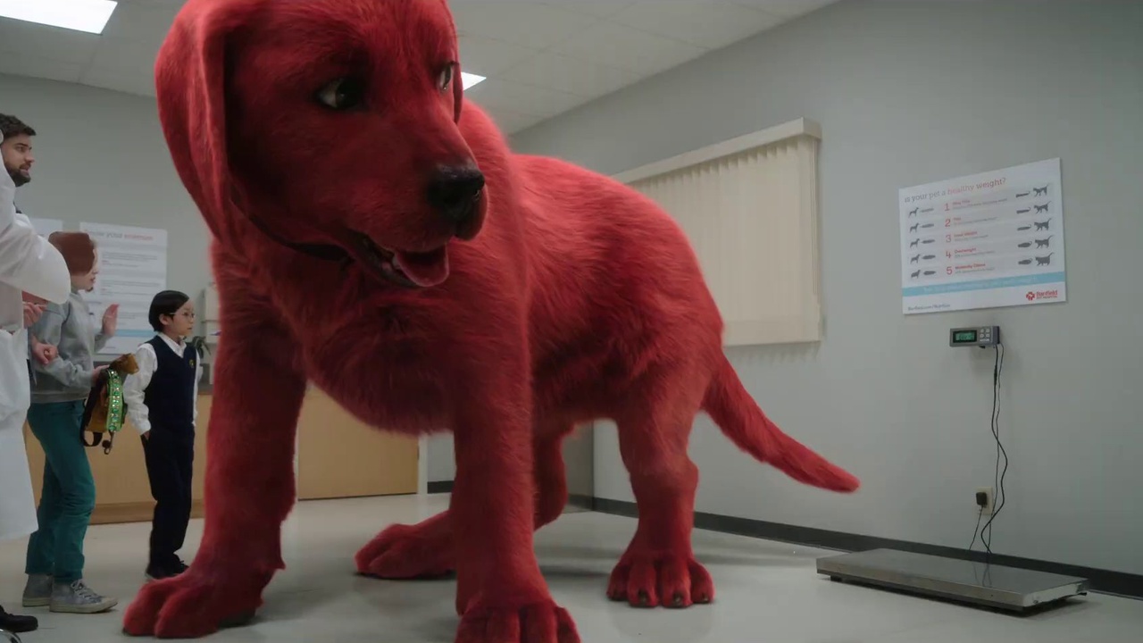clifford le gros chien rouge