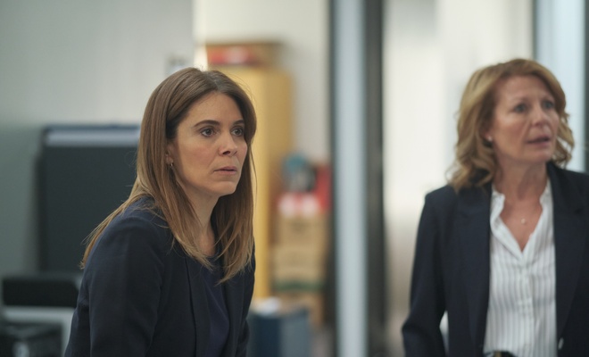 Image de l'article Surprise pour Julie Perreault lors du dernier jour de tournage de «Doute raisonnable »