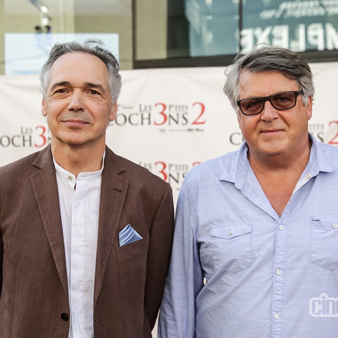 Sur le tapis rouge du film <em>Les 3 p'tits cochons 2</em>