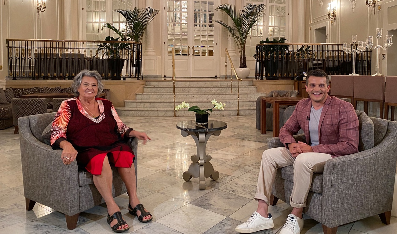 Image de l'article Vidéo : Patrice Bélanger imite Ginette Reno et c'est hilarant!