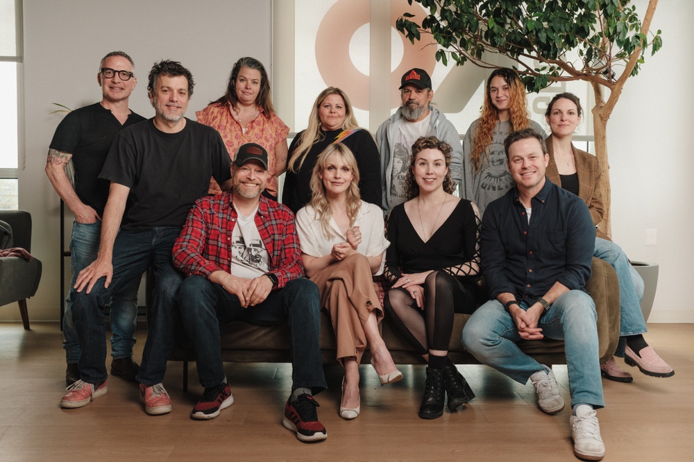 Photo de l'équipe du film à l'annonce de la distribution et du tournage