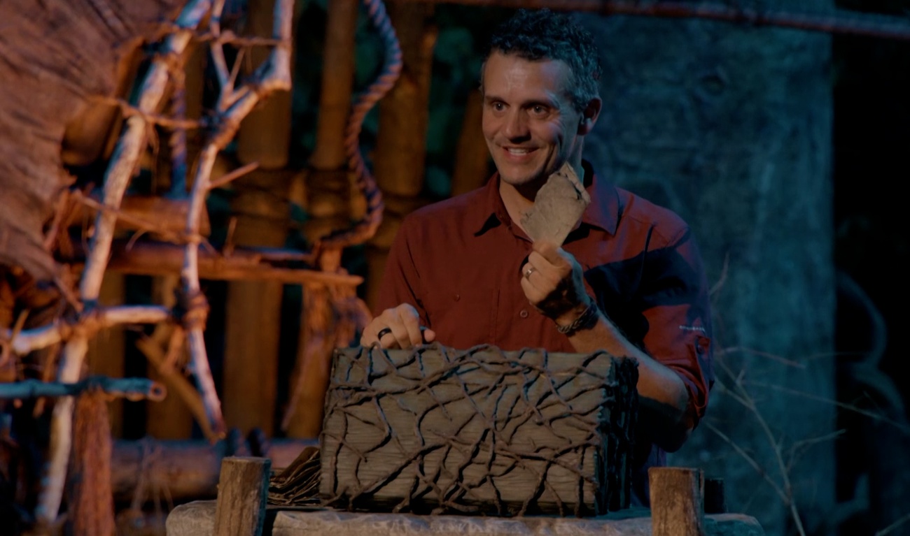 Patrice Bélanger dans <em>Survivor Québec</em> (2025)