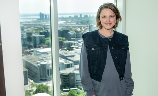 Image de l'article Sarah-Jeanne Labrosse a donné naissance à son troisième enfant