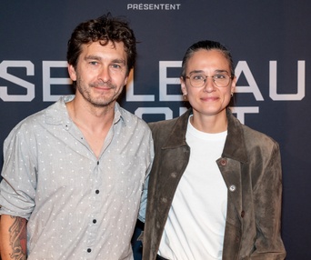 Première du film Seule au front (Out Standing)