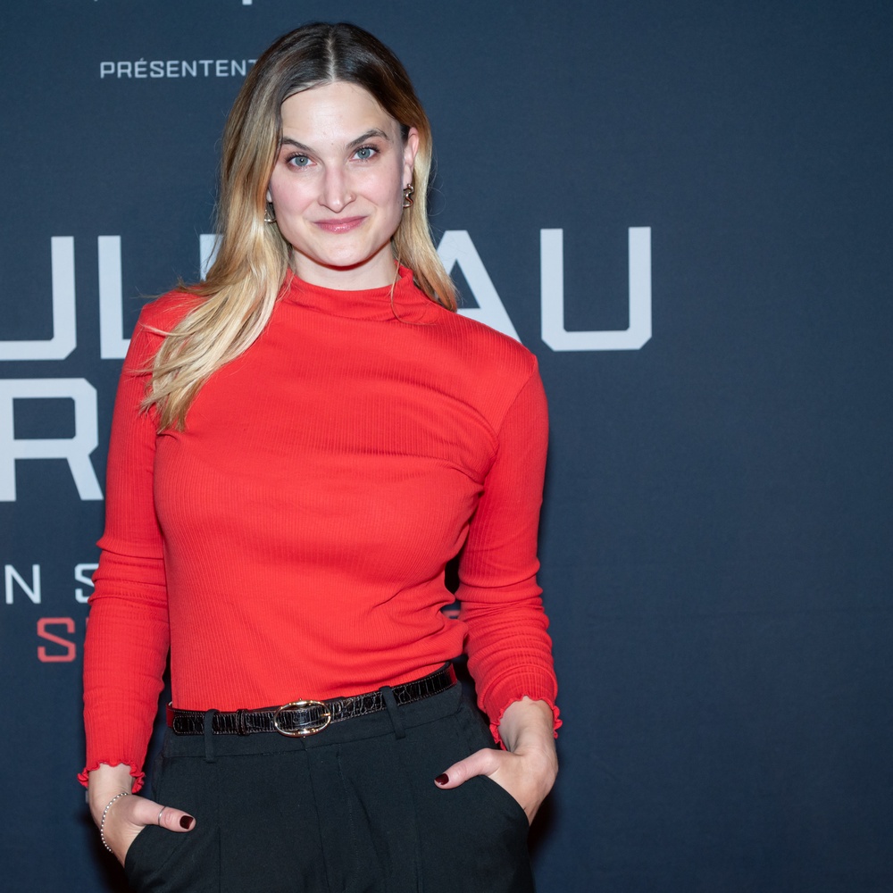Première du film Seule au front (Out Standing)