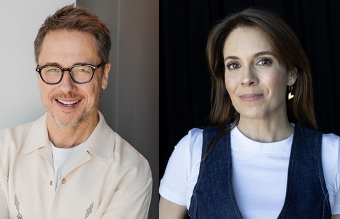 Stéphane Rousseau et Julie Perreault
