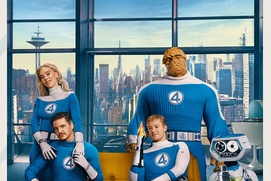 Affiche du film Les quatre Fantastiques : Premiers pas Affiche du film Les quatre Fantastiques : Premiers pas