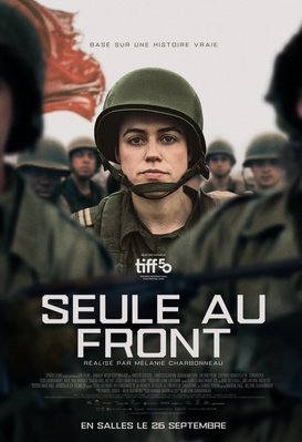 Seule au front