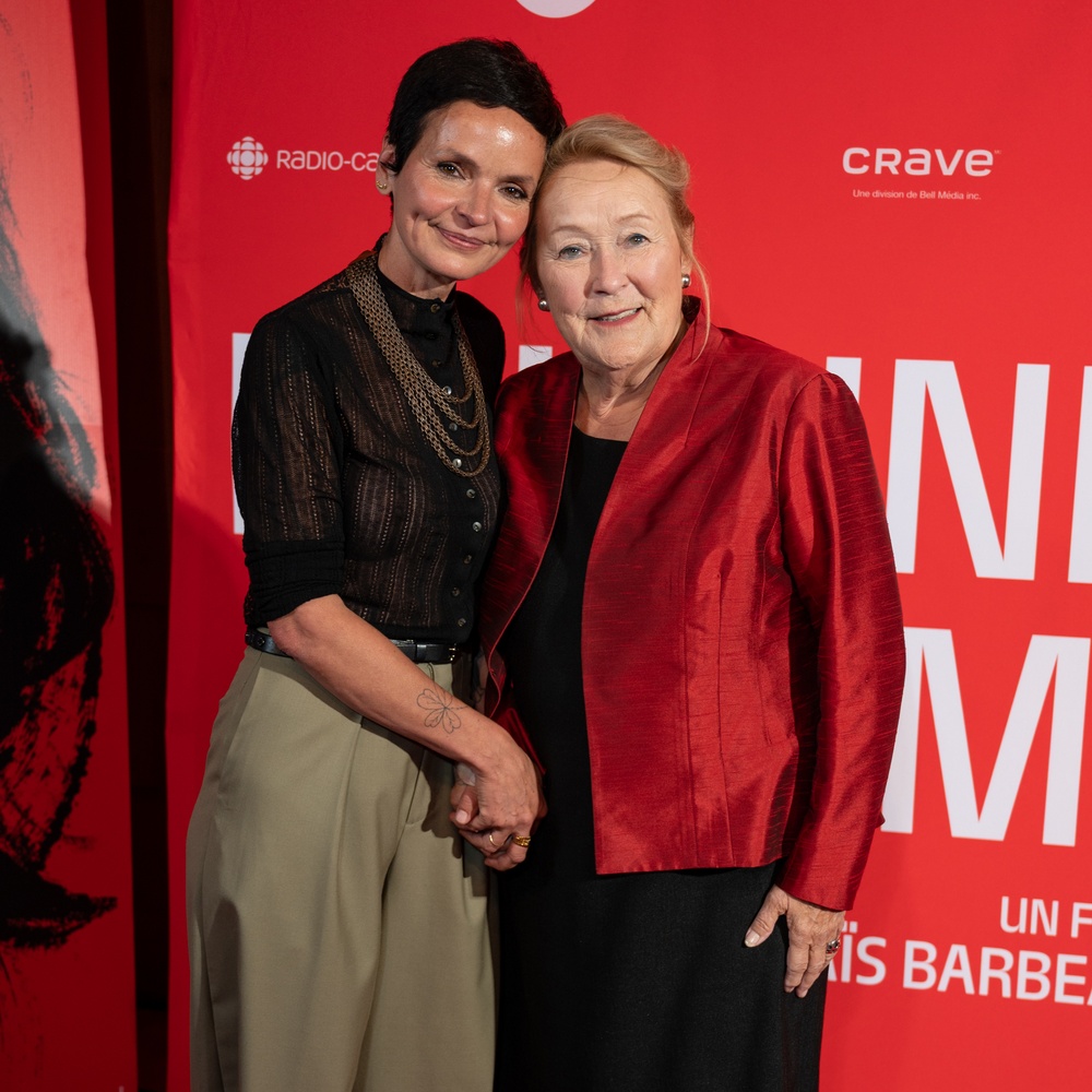 Tapis rouge du film Pauline Julien, femme pays