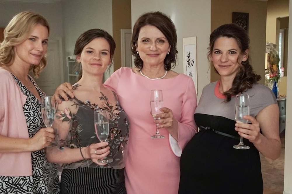 Sur la photo : Sophie Paradis, Charli Arcouette, Marie-Thérèse Fortin et Catherine Renaud
