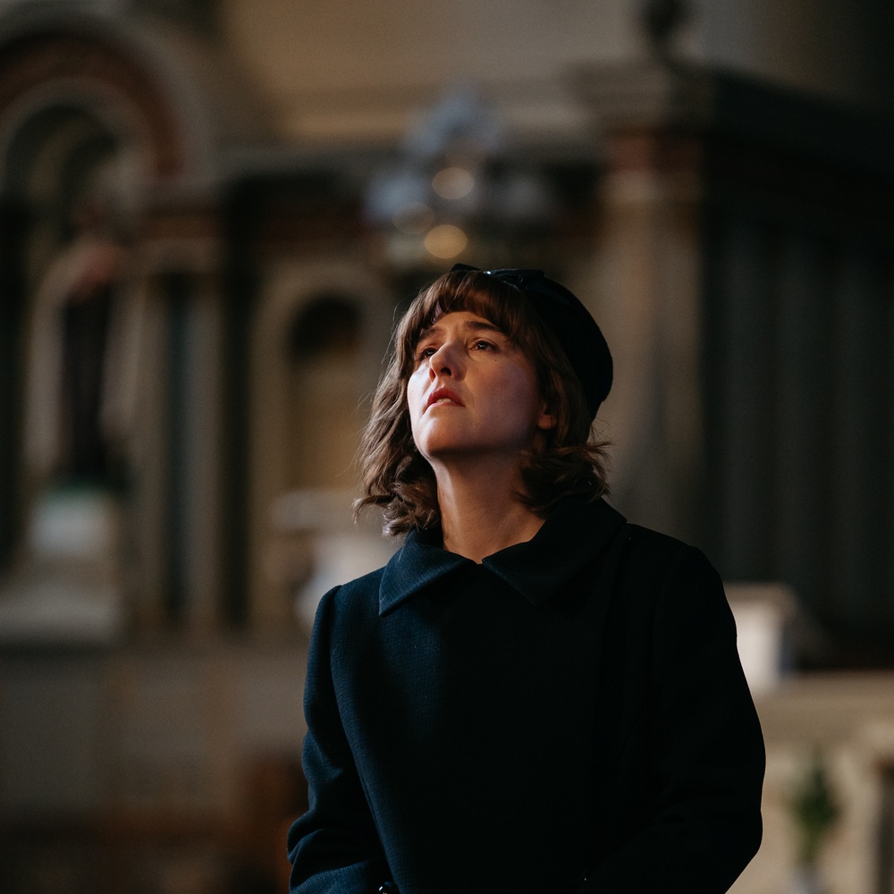 Visite du plateau de tournage de La portraitiste de Florence Longpré