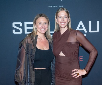 Première du film Seule au front (Out Standing)